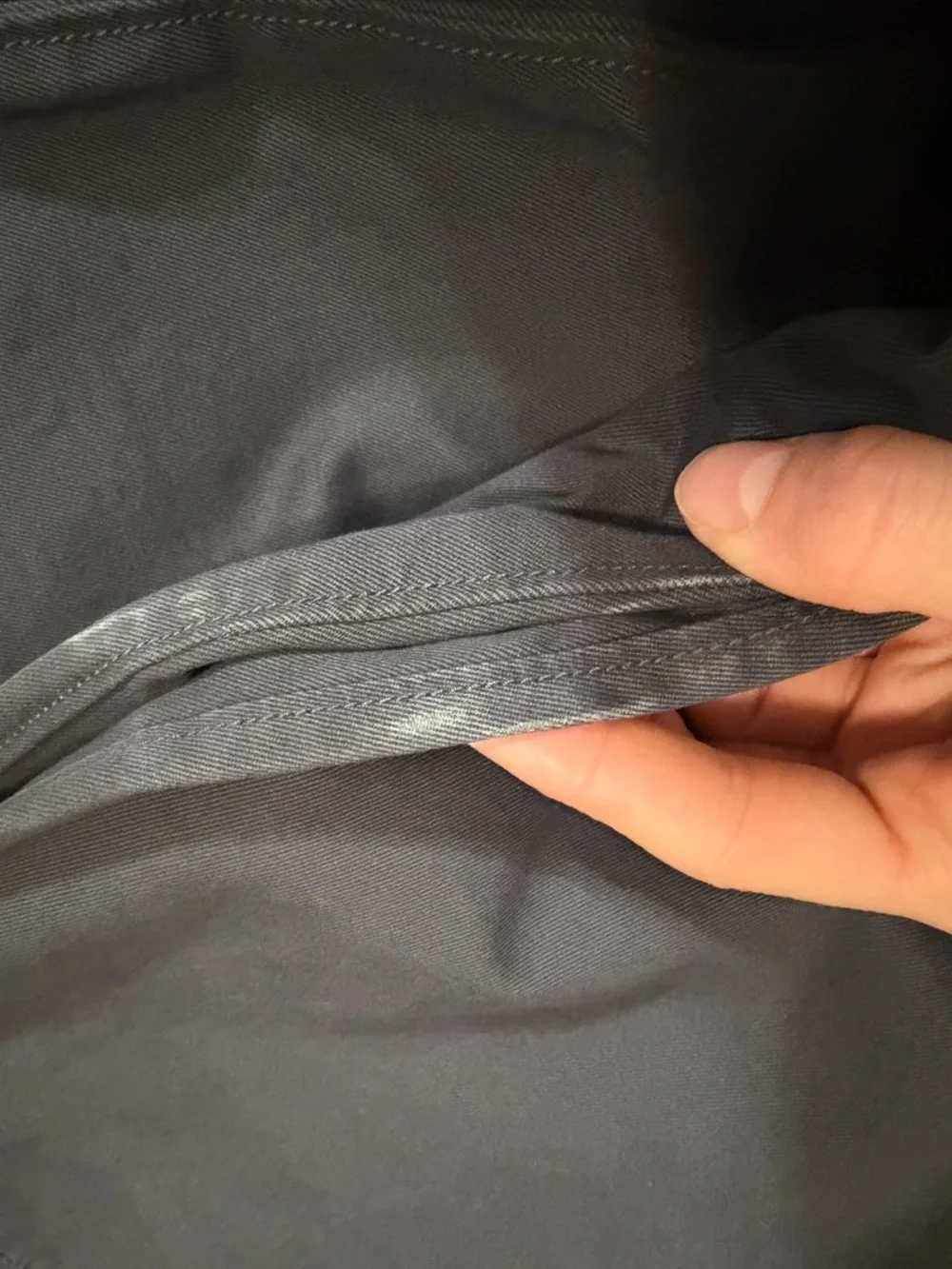 j crew charcoal ash Broken-in Straight chino pant